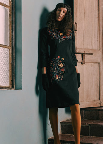 Garden Embroidered Dress