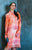 PINK VINTAGE PRINT SHIRT DRESS