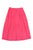 Midi Cotton Sateen Skirt - Pink