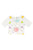 Circles Cotton Top - White
