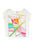 Geometrical Digital Print Top - White