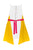 Sunset Umbrella Dress - Yellow