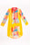 WATERCOLOUR PRINT SHIRT DRESS